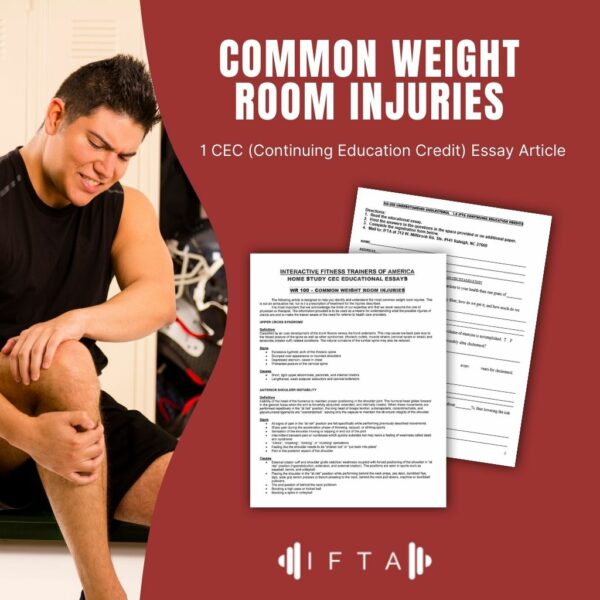 Common Weight Room Injuries