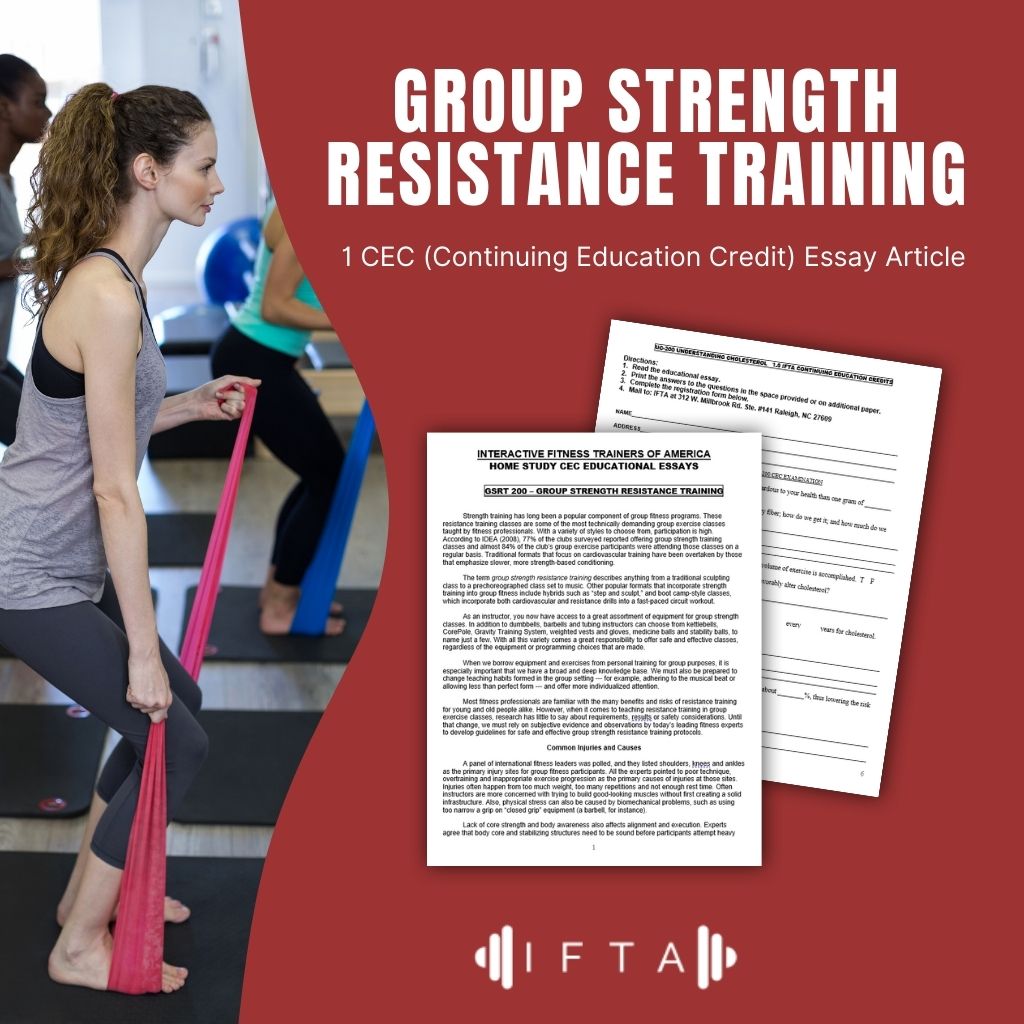 Group Strength Resistance Training