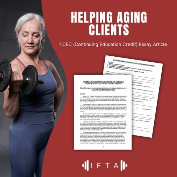 Helping Aging Clients