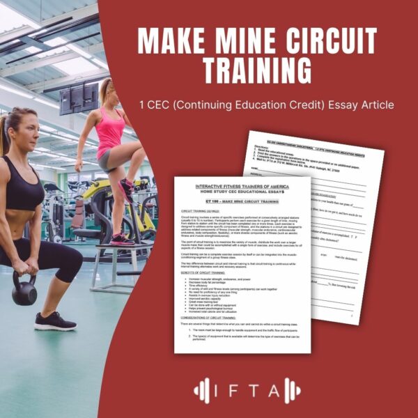 Make Mine Circuit Training