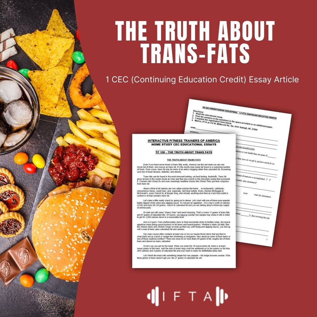 The Truth About Trans-Fats