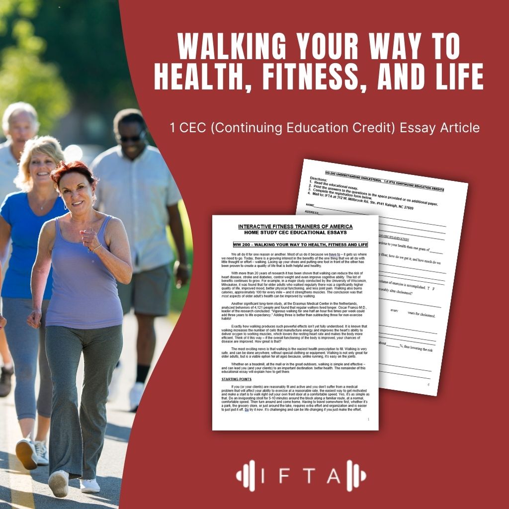 Walking Your Way to Health, Fitness, and Life