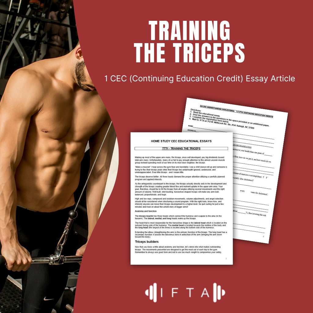 Training the Triceps