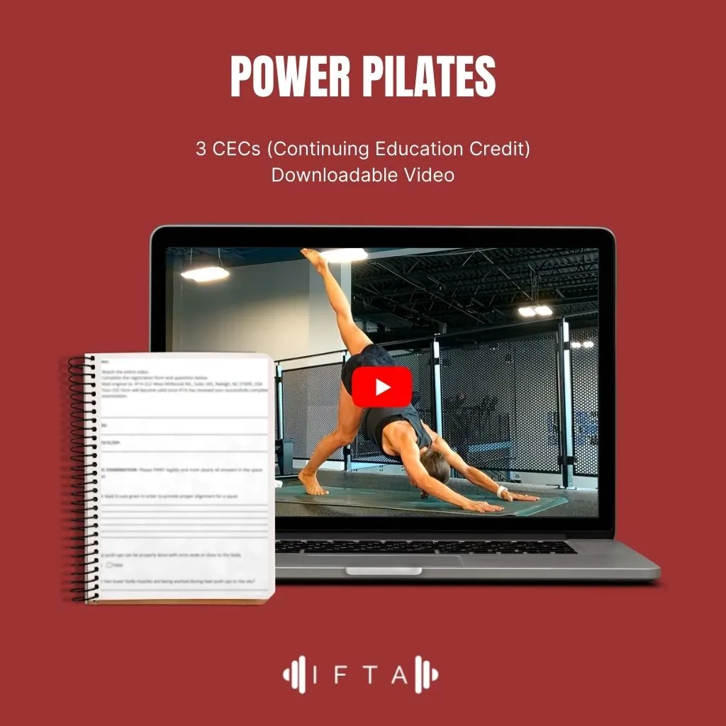 IFTA CECs: Power Pilates Video & Quiz (3 CECs)